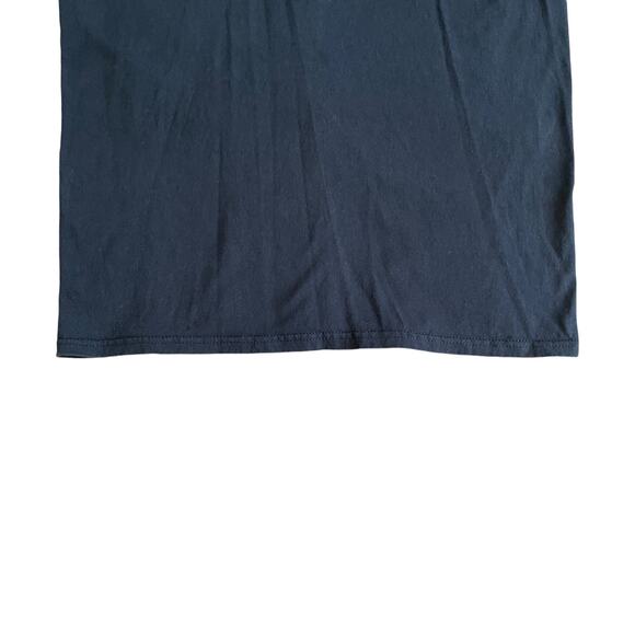 Men's MELTING HAPPY FACE T-Shirt Black Cotton Crew Neck Size Medium - Picture 7 of 14